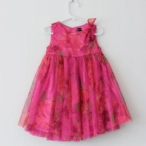 babyGap tulle floral dress 2T